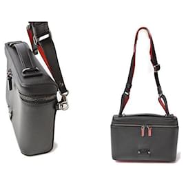 Christian Louboutin-Christian Louboutin 2way Handbag/Shoulder Bag Kypipouch Black Calf-Black