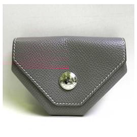 Hermès-Hermes Le 24 Coin Case Pink Used-Pink