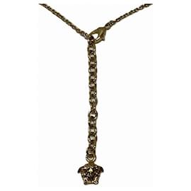 Versace-Versace Medusa Pendant Necklace-Golden