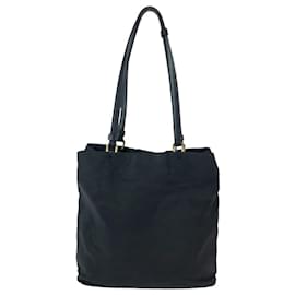 Prada-Prada Nylon Tessuto Logo Tote Bag-Black