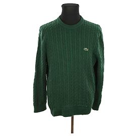 Lacoste Suéter de algodón Verde