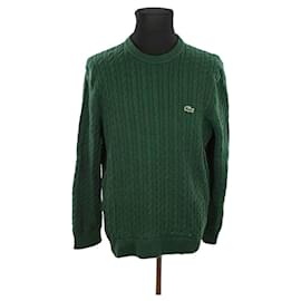 Lacoste Pull en coton Vert