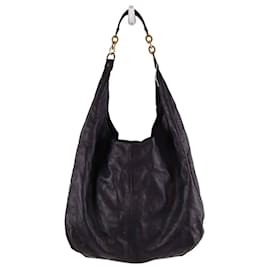 Lanvin-Leather shoulder bag-Black