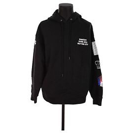 Alexander Wang Sweatshirt en coton noir Noir