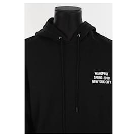 Alexander Wang-Cotton sweatshirt-Black