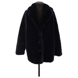 SéZane Blauer Mantel Blau