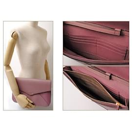 Fendi-Fendi Clutch Bag Light Purple with Strap-Purple