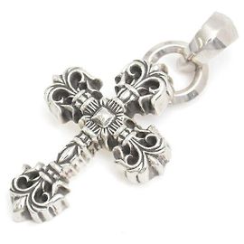 Pendente Croce Figaro in Argento Chrome Hearts Argento