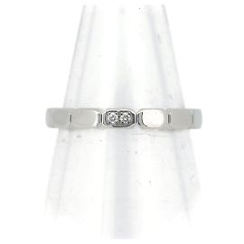 Chanel Pt950 Platinum Diamond Ring Size 8 Other