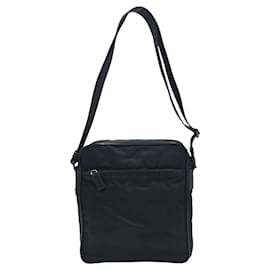 Prada-Prada Nylon Tessuto Triangle Logo Messenger Bag-Black