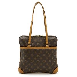 Borsa a spalla Coussin GM Monogram di Louis Vuitton Marrone