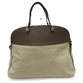 Autre Marque-Furla Piper Canvas 2WAY Handbag Beige-Other