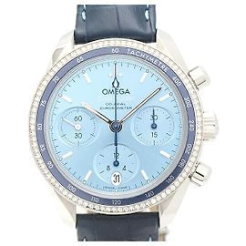 Omega Speedmaster Co-Axial Chronograph Blue Dial Blue