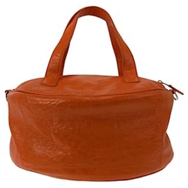 Balenciaga-Balenciaga Air Hobo Leather 2WAY Bag-Orange