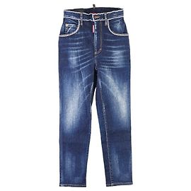 Jeans skinny de cintura alta com pérolas Dsquared2 Outro