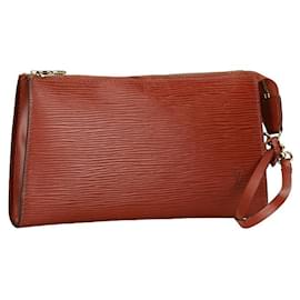 Autre Marque-Louis Vuitton Epi Pochette Accessoire M52943 Brown-Other