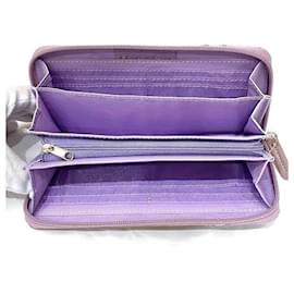 Autre Marque-Christian Orani Round Zipper Long Wallet Synthetic Leather-Other