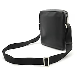 Fendi-Fendi Leather Bugs Eye Monster Shoulder Bag-Black