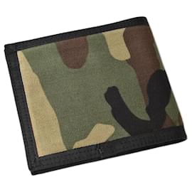 Yves Saint Laurent Portefeuille pour homme YSL vert armée Vert