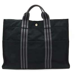 Autre Marque-Hermes Canvas Fourre-Tout MM Tote Bag-Other