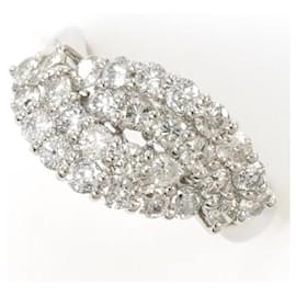 Autre Marque-PT900 Platinum Diamond Ring 12-Other