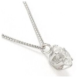 Autre Marque-PT900 PT850 Platinum Diamond Necklace-Other