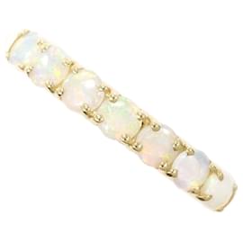 Autre Marque-GSTV K18YG Opal Ring 15 Yellow Gold-Other