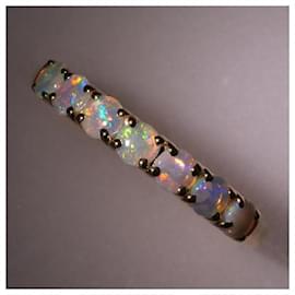 Autre Marque-GSTV K18YG Opal Ring 15 Yellow Gold-Other