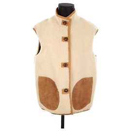 Sessun Veste en cuir Camel