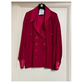Chanel-Chanel blouse-Red