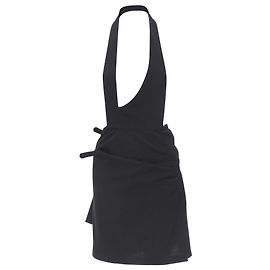 Comme Des Garcons SAIA HALTER PLEAT COSTAS PRETA COM FIVELA COMME DES GARÇONS 1989 Preto