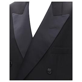 Balenciaga-new BALENCIAGA DEMNA 2021 Eveningwear Special Item oversized tux blazer  -Black