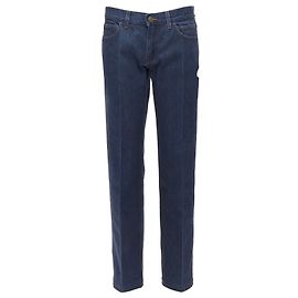 Gucci Tom Ford Vintage Gg Cursive Logo Embroidered Blue Jeans It48 M Blue