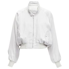 Céline Old Celine Phoebe Philo 2018 Runway Grey Cocoon Aviator Bomber Jacket Fr38 M Grey
