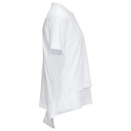 Comme Des Garcons Homme Plus 2015 Camiseta blanca de red deconstruida M Blanco
