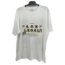 Off White Camisetas OFF-WHITE T.International XL Algodón Blanco