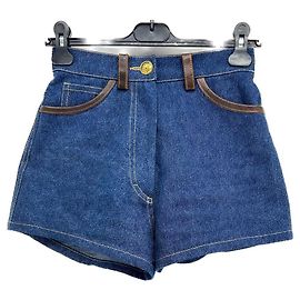 SANDRO  Shorts T.FR 34 Denim - Jeans Bleu