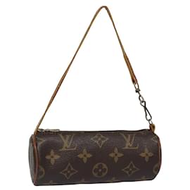 Louis Vuitton-LOUIS VUITTON Monogram Papillon Pouch LV Auth 90359-Monogram