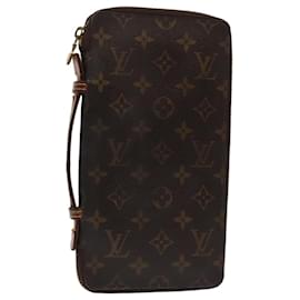 Louis Vuitton-LOUIS VUITTON Monogram Organizer De Voyage Travel Case M60120 LV Auth 90370-Monogram