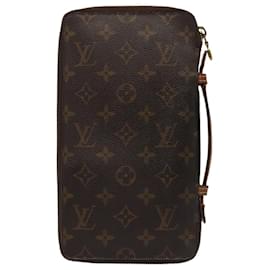 Louis Vuitton-LOUIS VUITTON Monogram Organizer De Voyage Travel Case M60120 LV Auth 90370-Monogram
