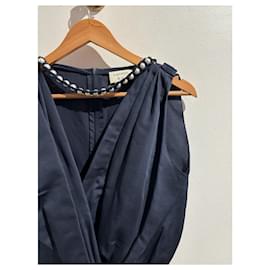 Lanvin-LANVIN Dresses T.IT 40 Cotton-Blue