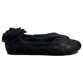 DIOR Ballerinas T.EU 38 Stoff Schwarz