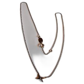 Mauboussin Pingente de estrela em ouro branco 750/000 com diamante Prata
