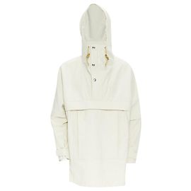 Gucci North Face Light Beige Nylon Windbreaker Anorak Pullover Jacket S Brown Beige