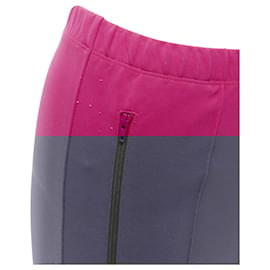 Balenciaga-Balenciaga Demna 2017 Pink Zip Pockets Tapered High Waist Jogger Pants Fr36 S-Pink
