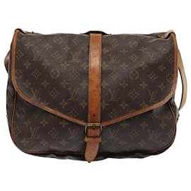 Louis Vuitton-Louis Vuitton Saumur 35-Brown