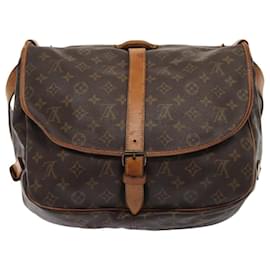 Louis Vuitton-Louis Vuitton Saumur 35-Brown