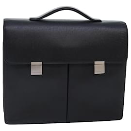 Louis Vuitton-LOUIS VUITTON Taiga Serviette Kazan Business Bag Ardoise M30802 LV Auth bs17926-Grey