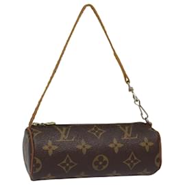 Louis Vuitton-LOUIS VUITTON Monogram Papillon Pouch Vintage LV Auth yk14772-Monogram