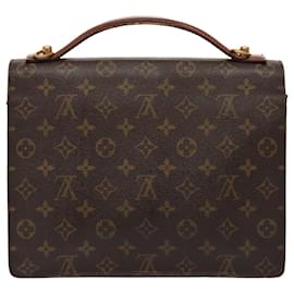Louis Vuitton-LOUIS VUITTON Monogram Monceau 28 Hand Bag 2way M51185 LV Auth 89530-Monogram